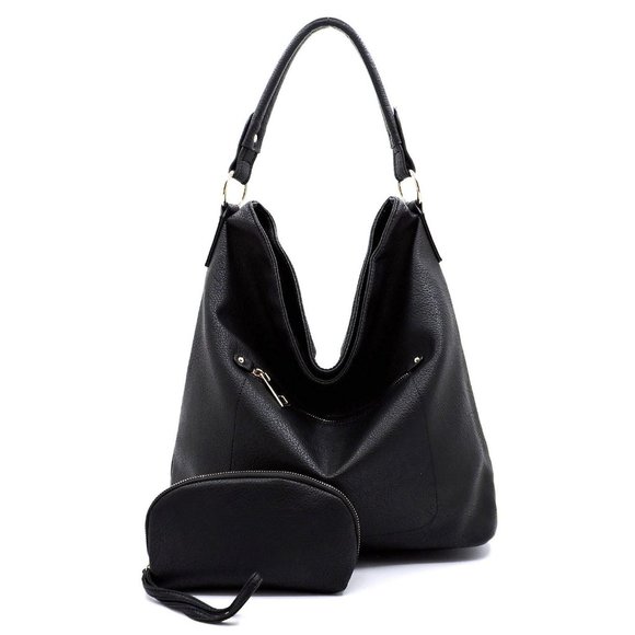 2-in-1 Shoulder Bag & Clutch Set - Picture 2 of 13